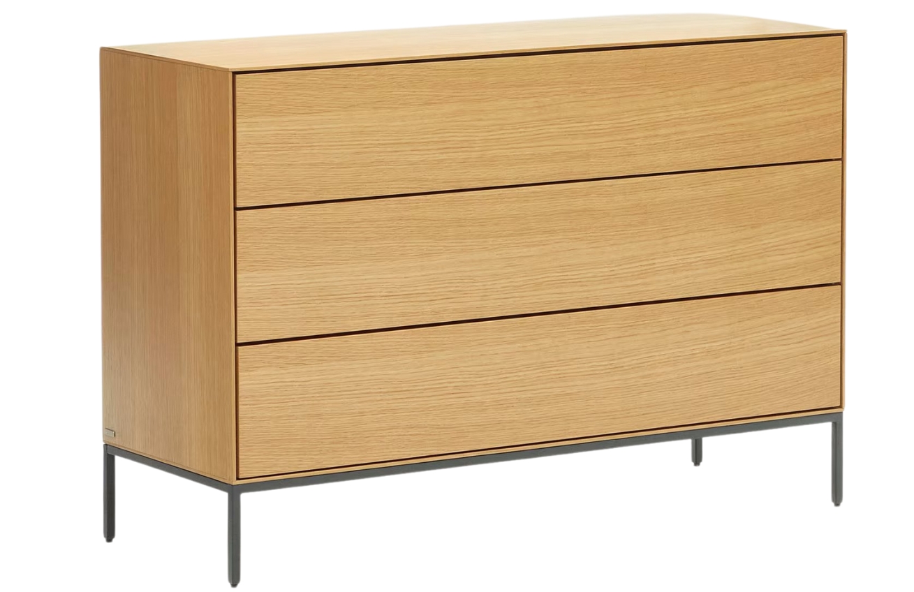 Kave Home Dubová komoda Vedrana 110 x 40 cm