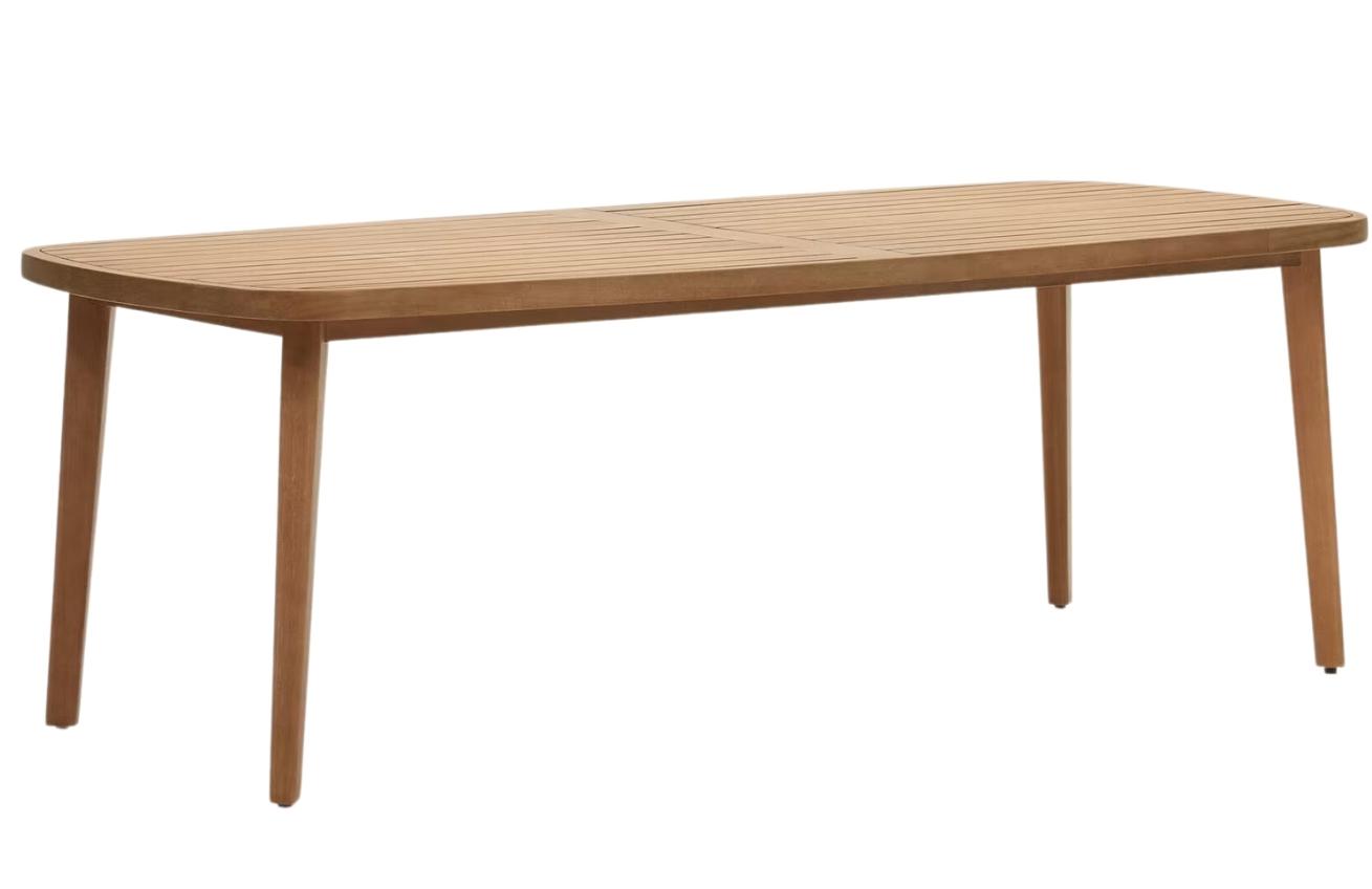 Kave Home Masivní zahradní jídelní stůl Maset 220 x 100 cm