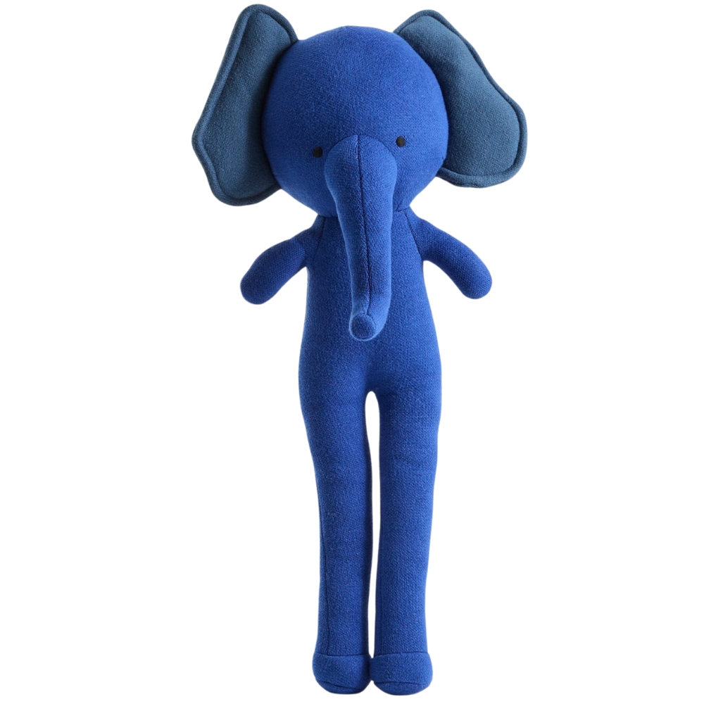 Kave Home Modrá bavlněná hračka Tandani 57 cm