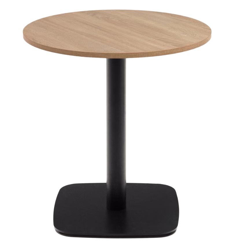 Kave Home Přírodní bistro stolek Dina 70 cm