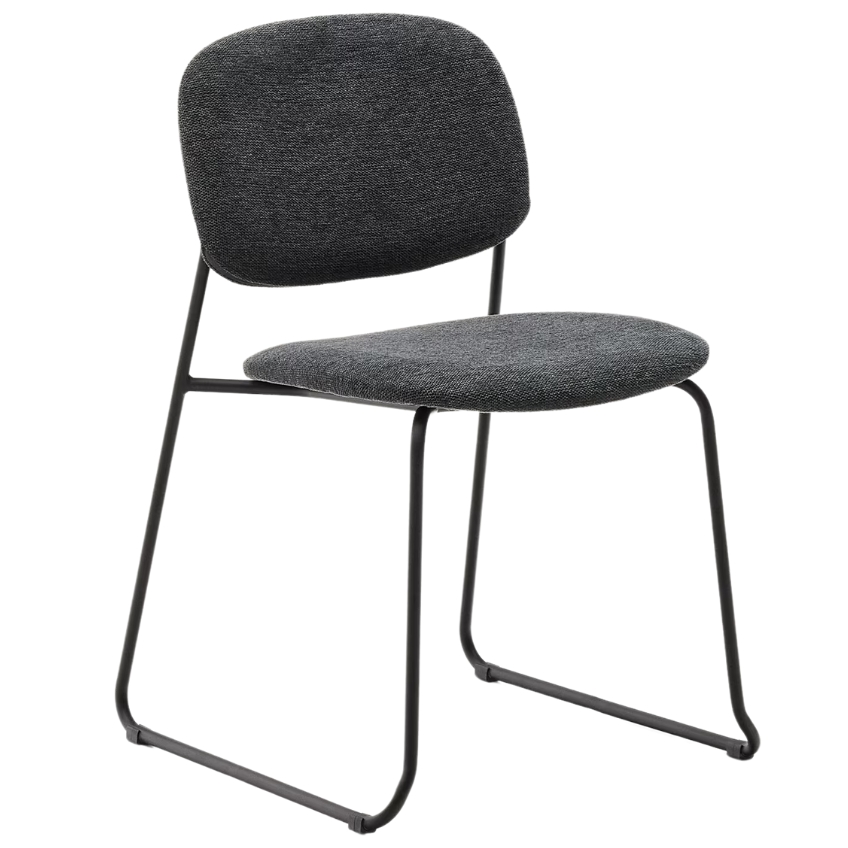 Kave Home Šedá jídelní židle Meli