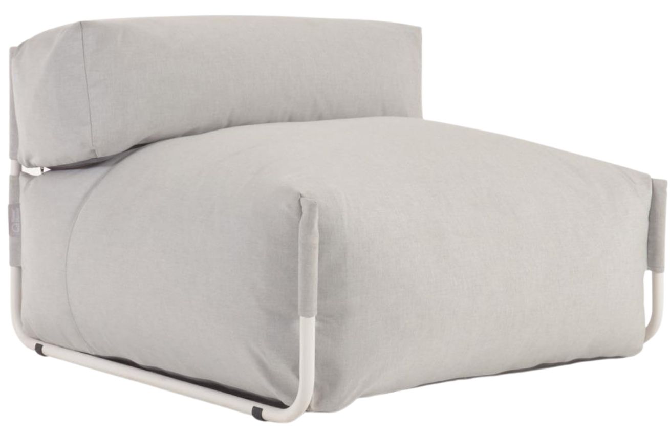 Kave Home Světle šedý zahradní modul Square 101 x 101 cm
