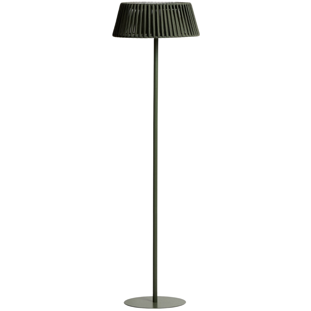 Kave Home Zelená zahradní solární LED lampa Aldet 160 cm
