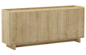 Marckeric Komoda Daira 180 x 40 cm s dubovým dekorem