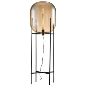 Miotto Skleněná stojací lampa Osolia 132 cm