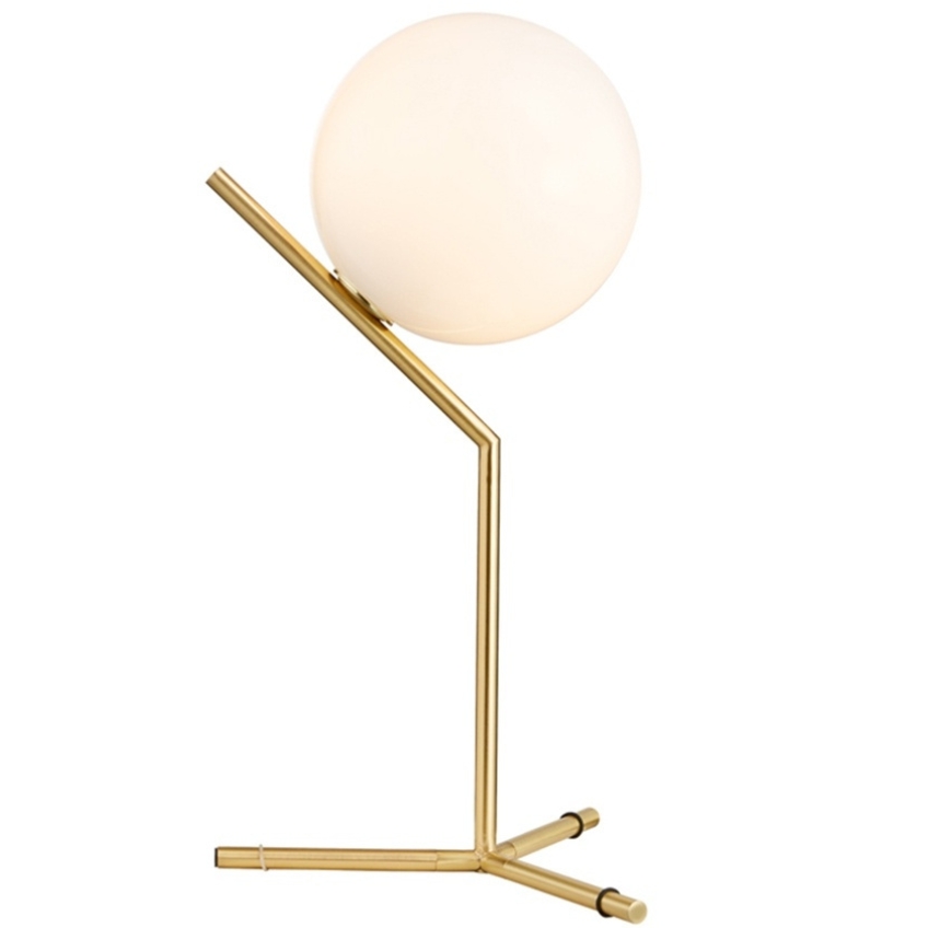 Miotto Skleněná stolní lampa Emelia