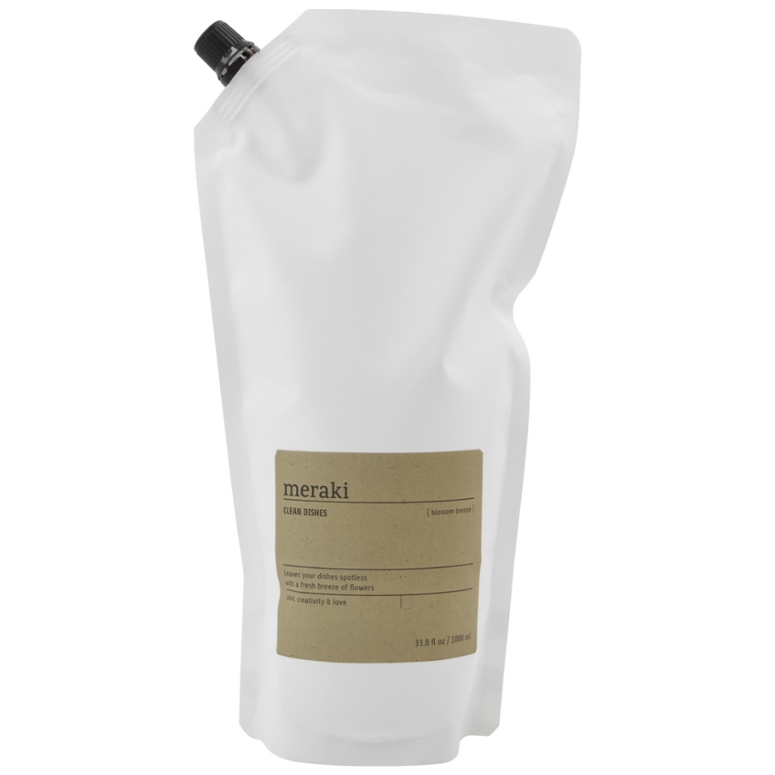 Náhradní náplň prostředku na mytí nádobí Meraki Blossom Breeze 1 l