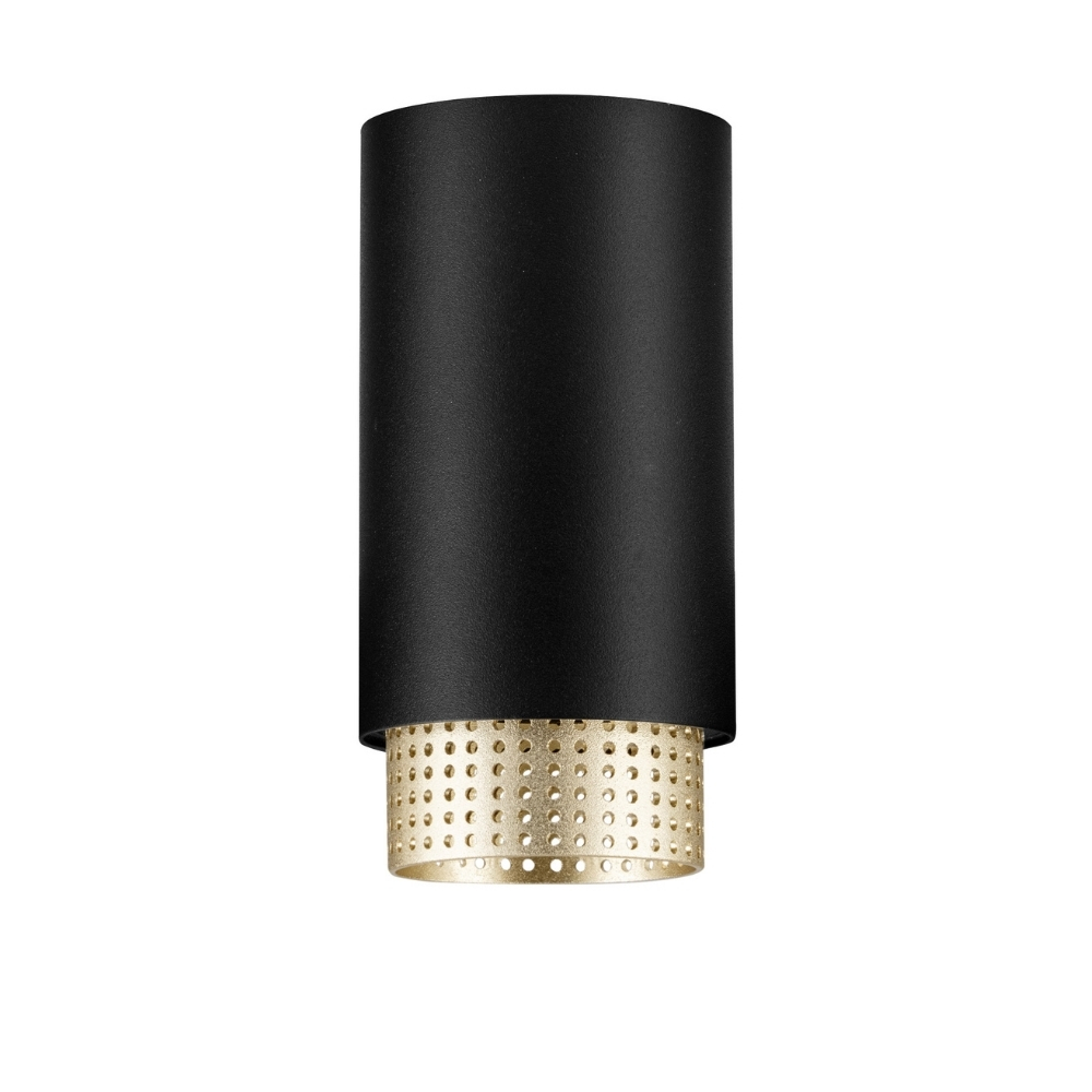 Nova Luce Černé bodové světlo Nessi l. 6 cm