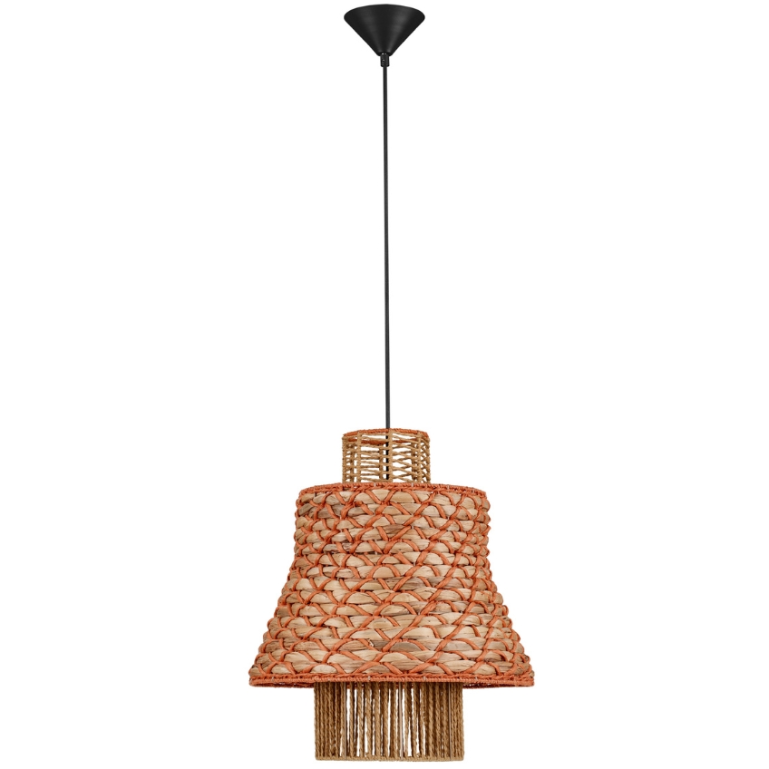 Nova Luce Oranžové závěsné světlo Copos 40 cm