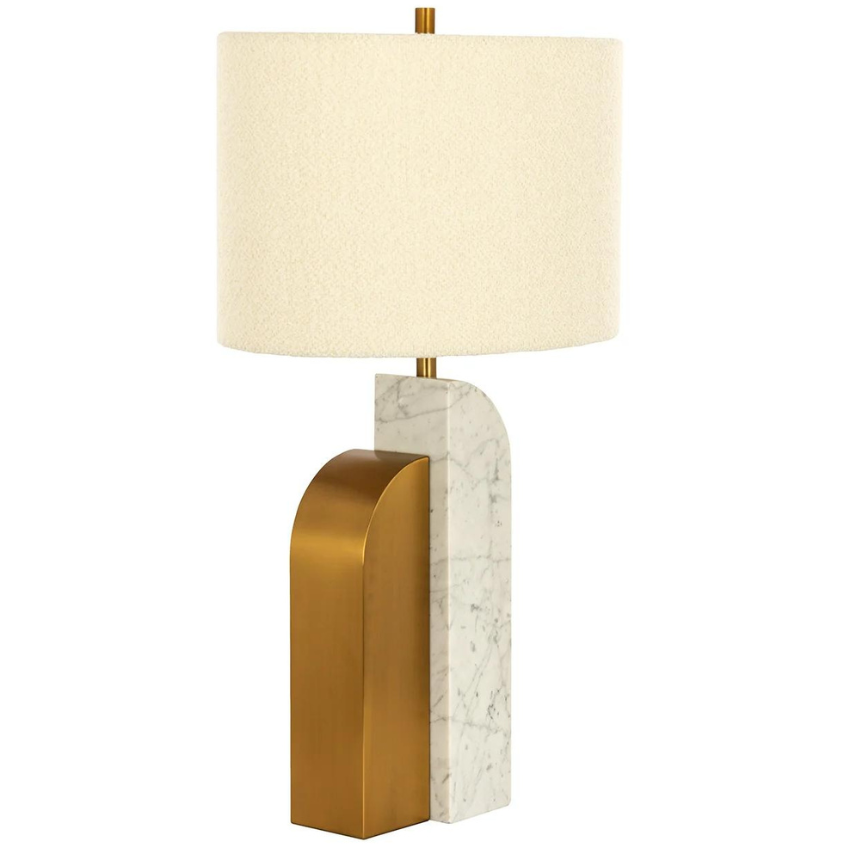 Richmond Mramorová stolní lampa Liliana