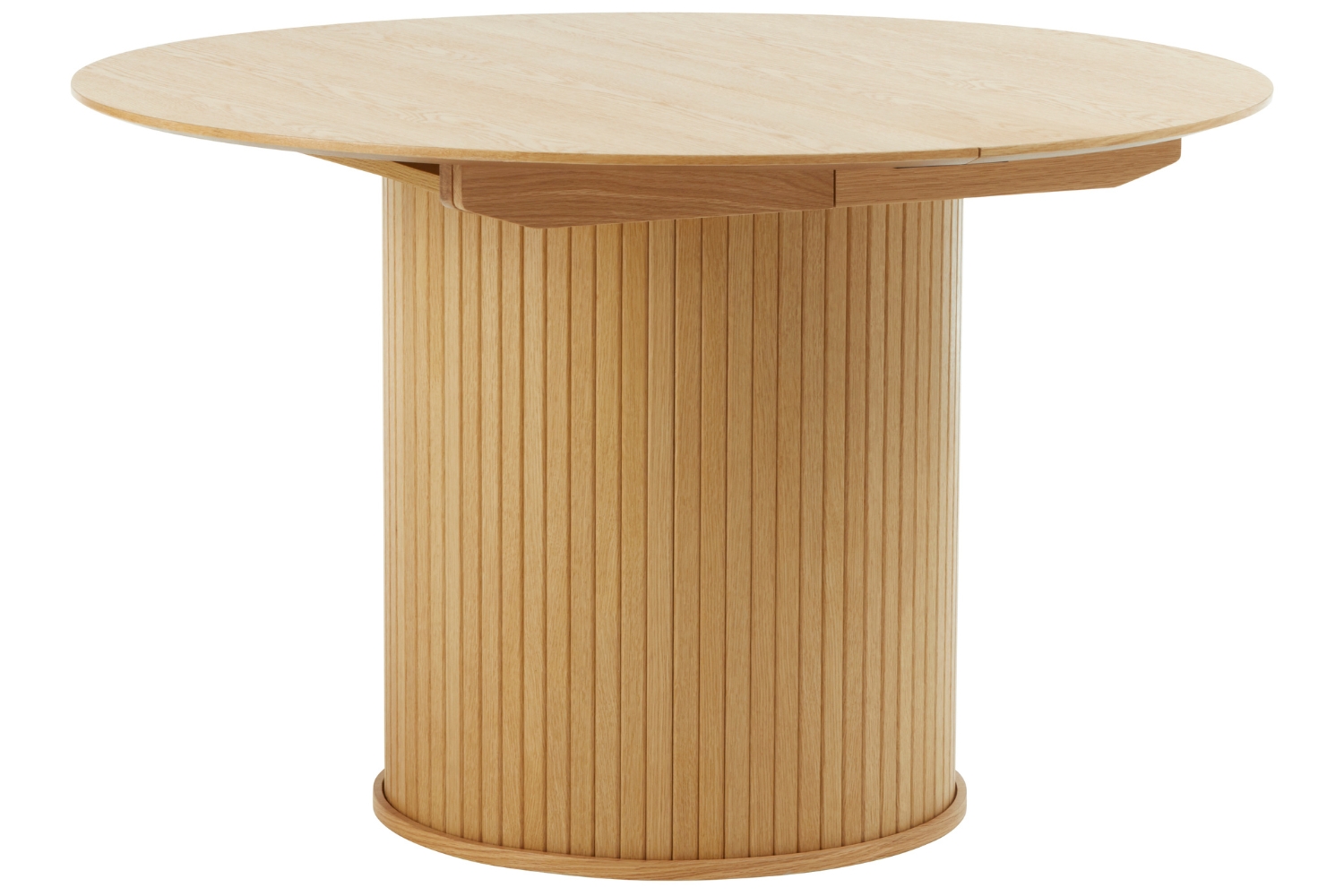 Unique Furniture Dubový rozkládací jídelní stůl Nola 120/167 x 120 cm