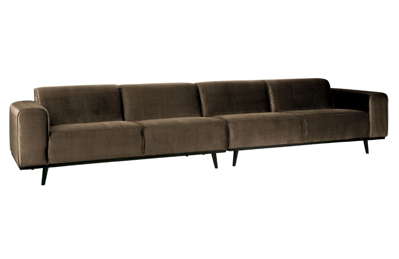 WOOOD Sametová pohovka Twilight 372 cm