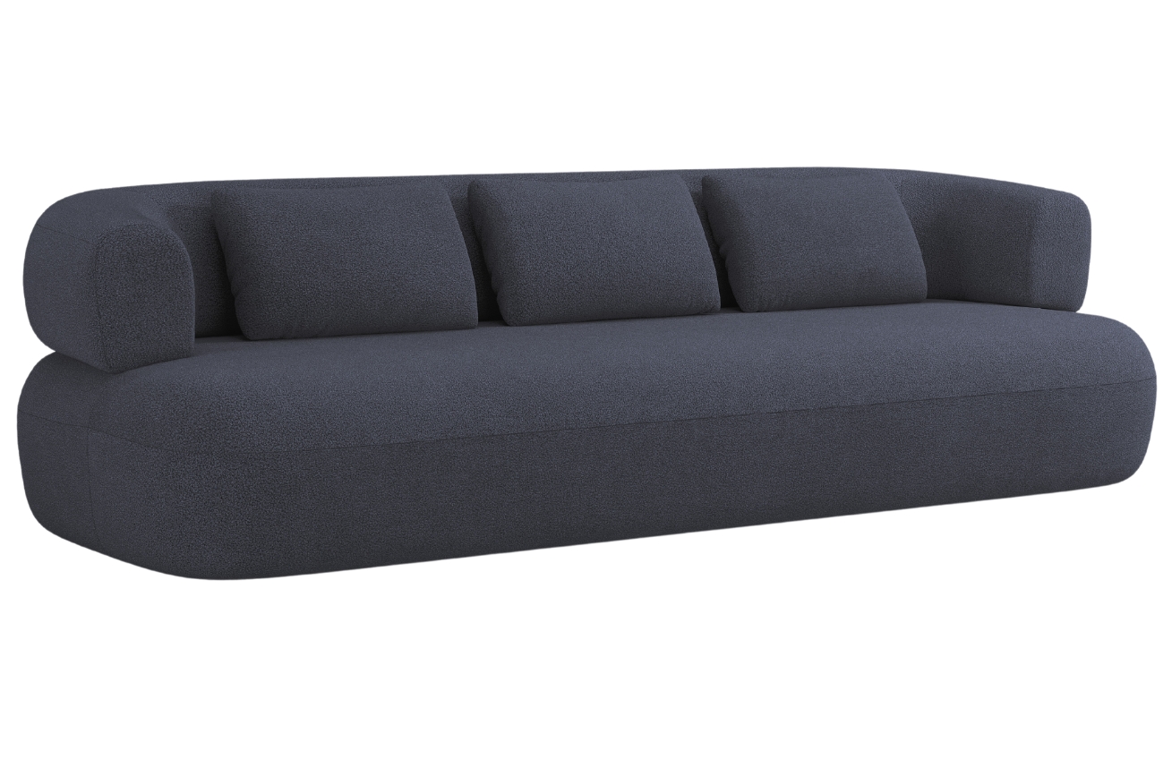 Windsor & Co Bouclé pohovka Aldrin 226 cm
