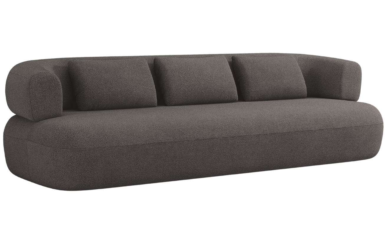 Windsor & Co Bouclé pohovka Aldrin 226 cm