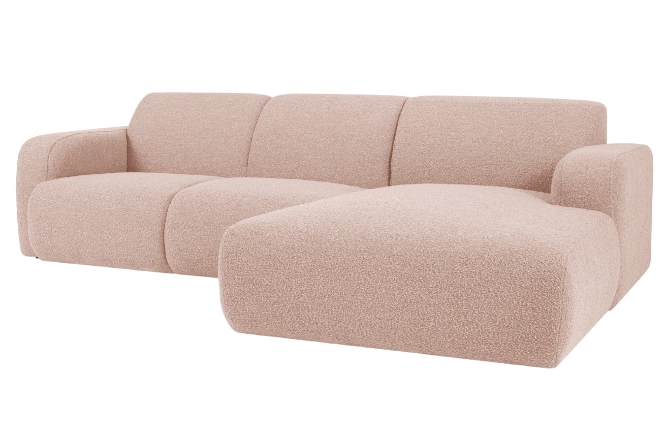 Windsor & Co Bouclé rohová pohovka Lola 250 cm