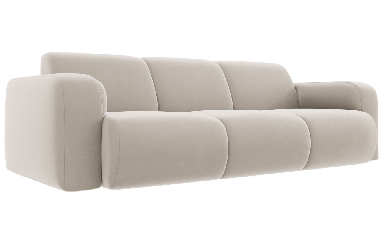 Windsor & Co Sametová pohovka Lola 235 cm