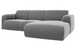Windsor & Co Sametová rohová pohovka Lola 250 cm