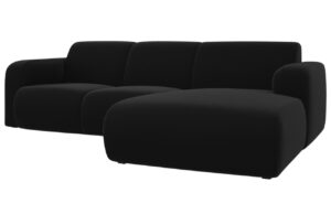 Windsor & Co Sametová rohová pohovka Lola 250 cm