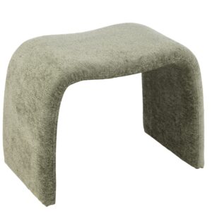 Zelená čalouněná stolička J-line Naute 46 cm