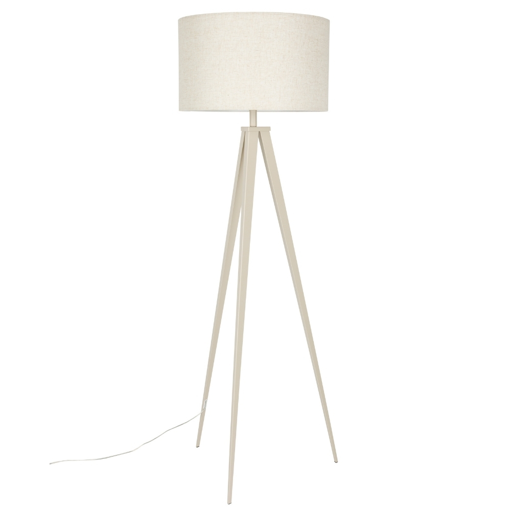 Zuiver Béžová stojací lampa TRIPOD 157 cm