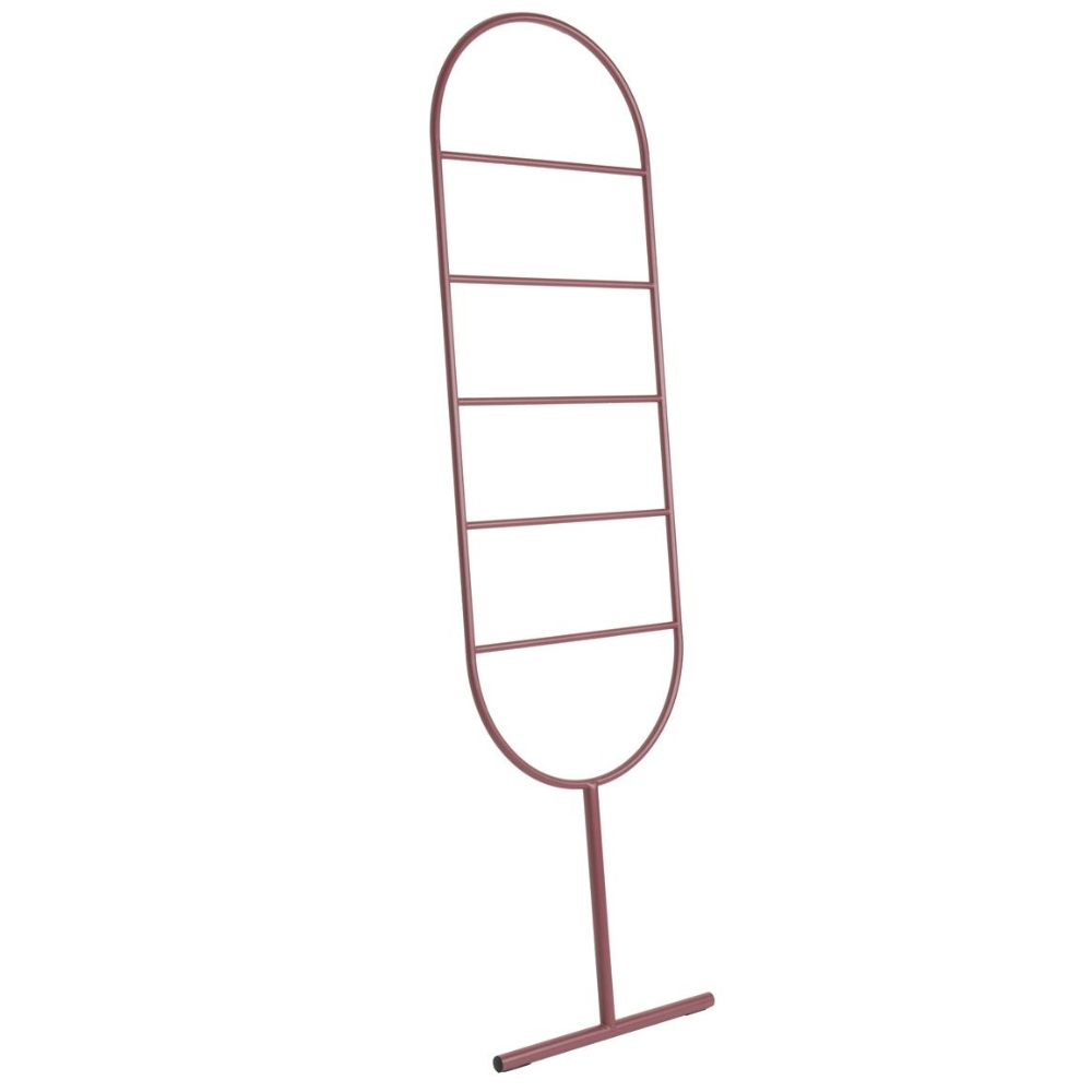 Zuiver Červený kovový odkládací žebřík TESS 166 cm