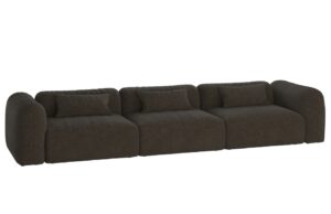 noo.ma Bouclé pohovka Yaro 362 cm